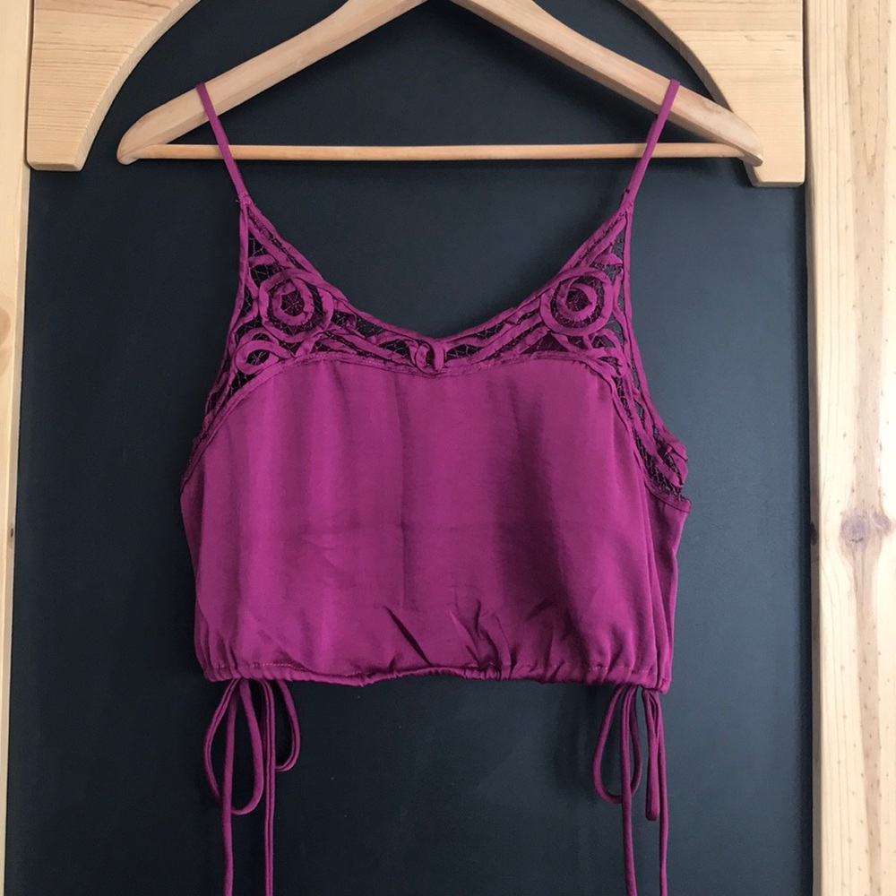 Free People crop top.